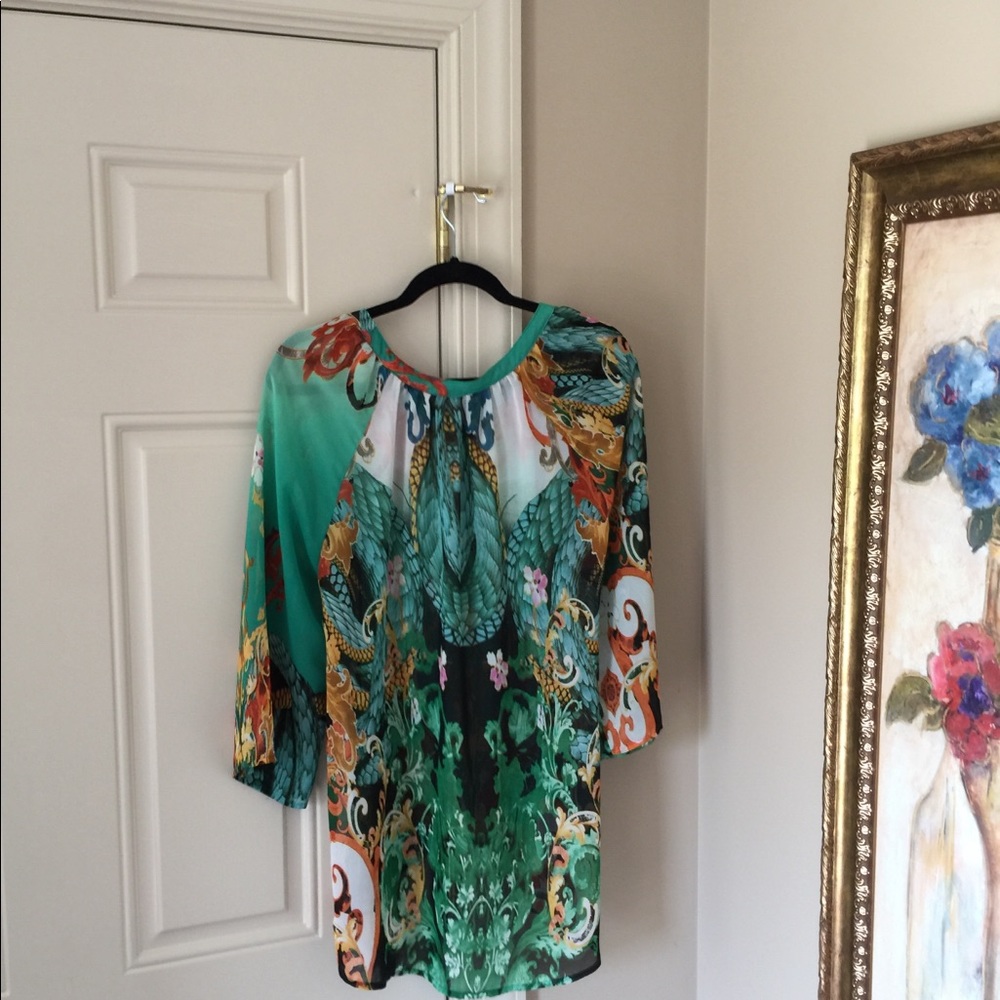 On Sale-Bellisima High-low blouse - Picture 2 of 5
